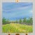 Enhance your space with this serene hand-painted acrylic artwork. This beautiful painting depicts a colorful landscape...