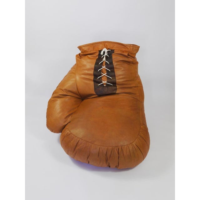 Leather Boxing Glove Chair attributed to Susi & Ueli Berger for de Sede, Switzerland, 1970s For Sale - Image 9 of 18