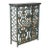 Marble and Steel Heat Register Cover/ Console For Sale