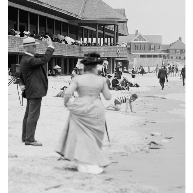 Not Yet Made - Made To Order Vintage Beach Photograph in Narragansett Rhode Island - 24" X 30" For Sale - Image 5 of 6