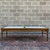 Wood Vintage Gordon's Fine Furniture French Louis XVI Walnut Coffee Table With Italian Marble Inserts For Sale - Image 7 of 16