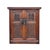 26.75" Natural Wood Pattern Brown Carving 2 Doors Small Cabinet Chest For Sale In San Francisco - Image 6 of 10