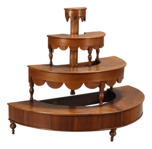 Walnut Ètagére, Italy, 19th Century