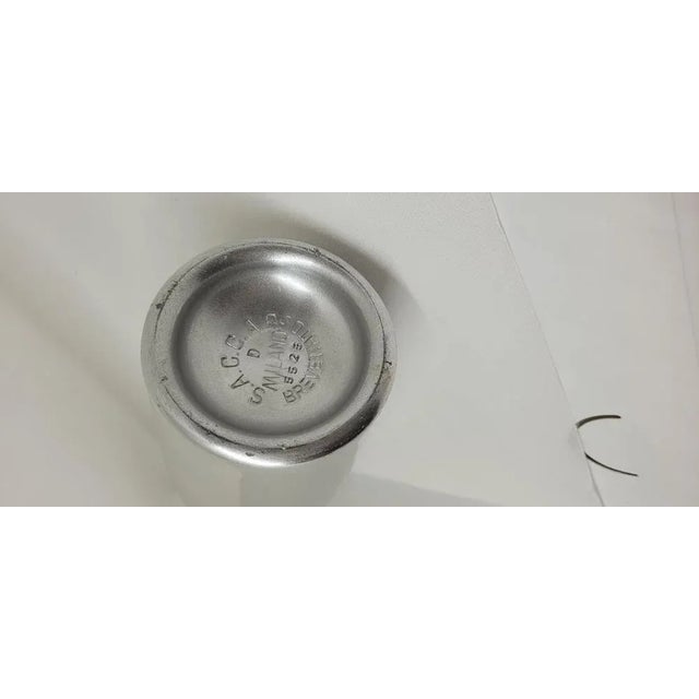 No. 1 Seltzer Siphon Autoseltz mod. 56 in Anodised Aluminium and Chrome-Plated Metal by Sergio Asti for S.A.C.A.B., Milan, Italy, 1955 For Sale - Image 3 of 4