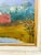 This painting depicts a classic Americana farm scene featuring a prominent red barn and white silo under a dramatic,...