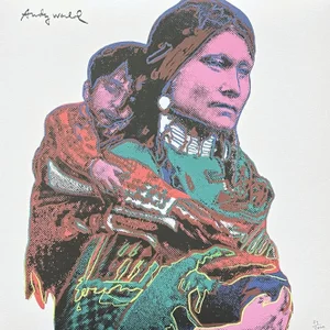 After Andy Warhol, Mother and Child, 1980s, Print