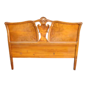 French Style Walnut Headboard/Double