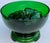Glass Mid-Century Anchor Hocking Hunter Green Glass Cache Pot or Punch Bowl Set - 12 Pieces For Sale - Image 7 of 18
