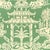 Vintage Boho Brunschwig & Fils Lhasa Hand Printed Double Roll Wallpaper For Sale - Image 10 of 14
