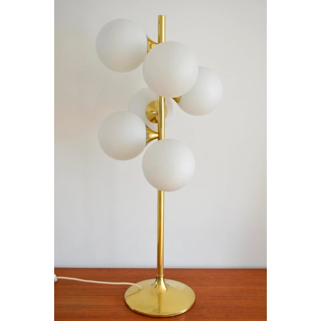 Mid-Century German Brass and Metal Table Lamp, 1960s For Sale - Image 13 of 13
