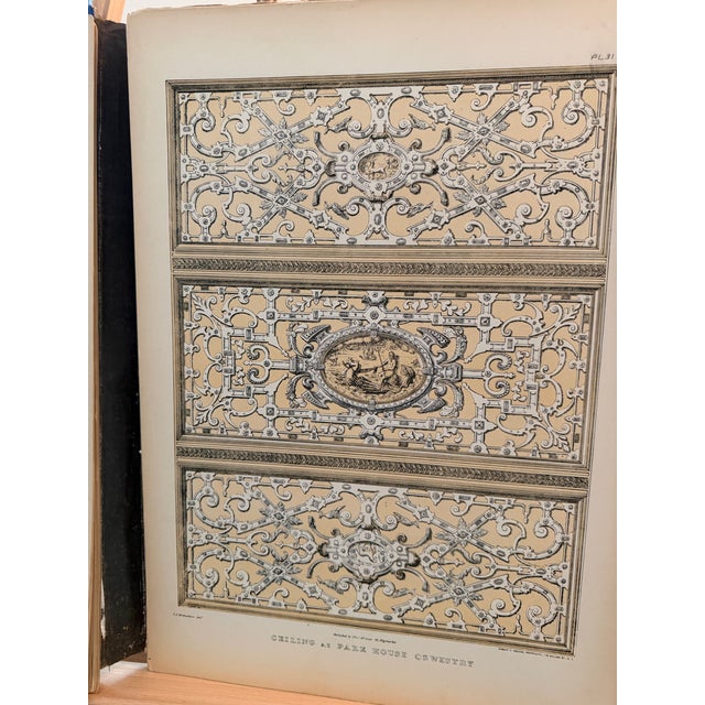 Antique Elizabethan Architecture and Decoration Portfolio by Richardson For Sale - Image 9 of 11