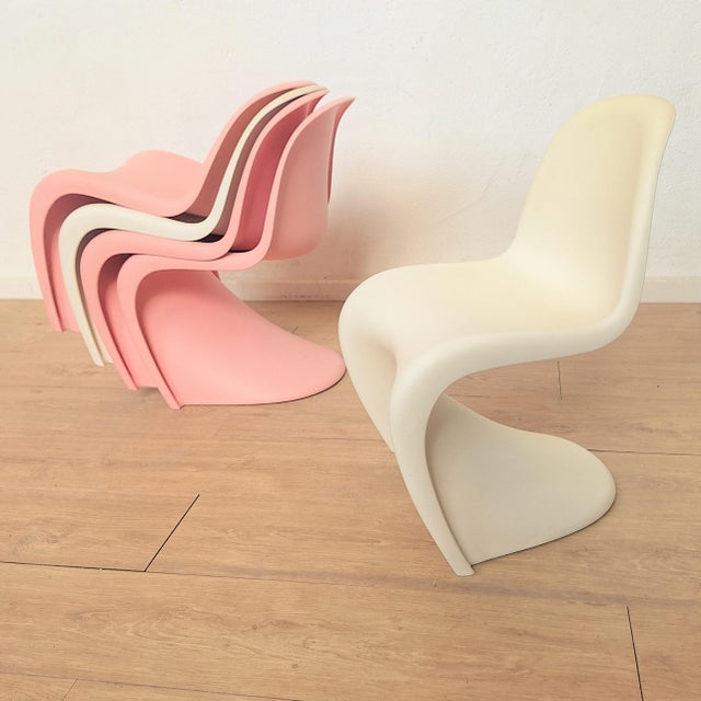 White Junior Chair by Verner Panton for Vitra, 2000s For Sale - Image 10 of 11