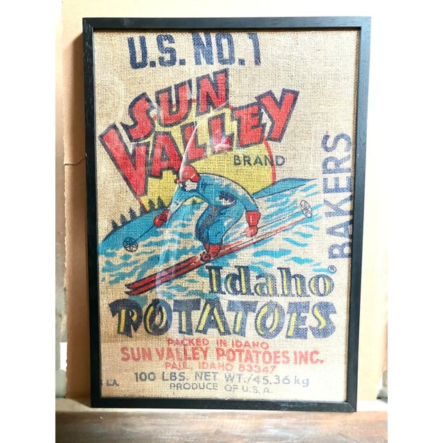 Sun Valley Ski Framed Graphix 1950 For Sale - Image 4 of 10