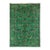 Turquoise Sultani Persian-Inspired Floral Rug, 5'8" X 8'2" For Sale