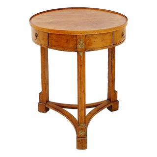 19th Century Empire Style Pedestal Table For Sale