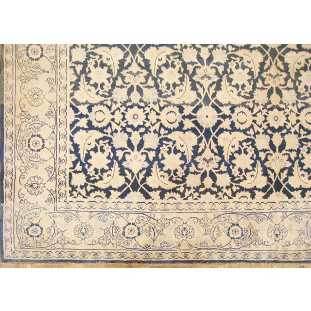 Persian Antique Persian Tabriz Oriental Carpet in Room Size with Herati Design For Sale - Image 3 of 5