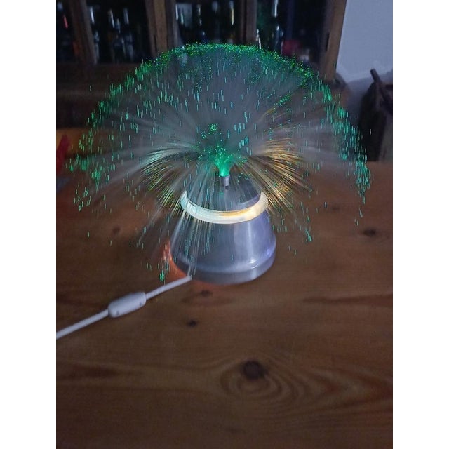 Vintage Yenni Lamp in Aluminium and Fibre Optics, 1970 For Sale - Image 15 of 15