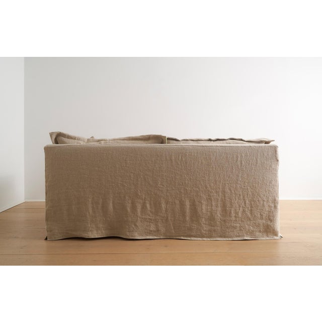 Contemporary Cisco Brothers Paloma Sofa in Brevard Burlap For Sale - Image 3 of 5