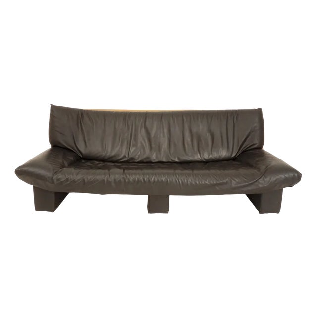 3-Seater Sofa attributed to Nicoletti Salotti for Avanti, 1980s For Sale