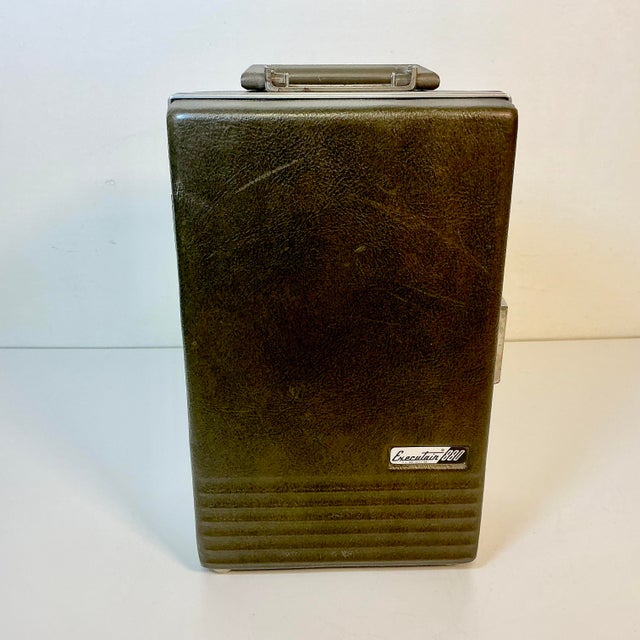 Brown 1960s Mid-Century Boho Chic Americana Original Travel Bar by Ever Wear For Sale - Image 8 of 14