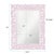 Traditional Chateau Mirror - Glossy Lilac For Sale - Image 3 of 4