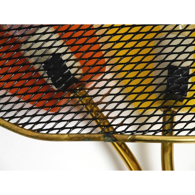 Large Mid-Century Modern Expanded Metal Wall Lamps with Acrylic Glass Shades, 1950s, Set of 2 For Sale - Image 10 of 18