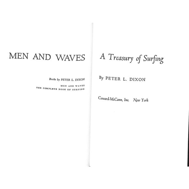 "Men and Waves: A Treasury of Surfing" 1966 Dixon, Peter L. For Sale In New York - Image 6 of 12