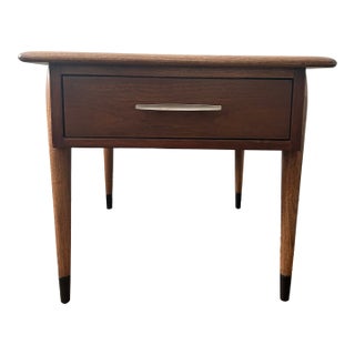 1960s Refinished Lane End Table With Drawer For Sale