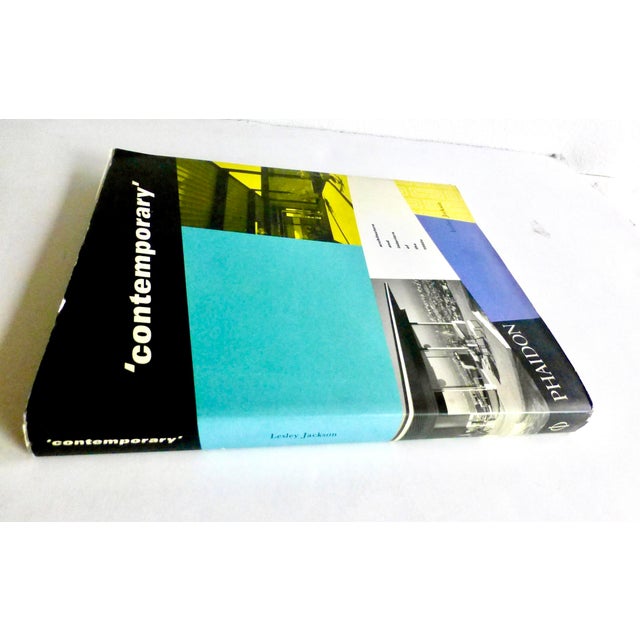 Blue Contemporary, 1950s Architecture and Interiors. Illustrated Design Book For Sale - Image 8 of 8