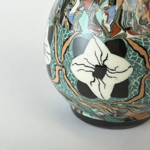 Terre Mêlée Mosaic Vase by Jean Gerbino for Vallauris, France, 1950s For Sale - Image 4 of 10