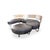 Fantasy Island Sofa Sofa by Kurt Beier, Set of 3 For Sale - Image 4 of 10