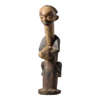 Early 20th Century Ngwaka Painted Figure For Sale