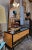 1950's Mid-Century Modern Vanity With Mirror & Lacquer Finish For Sale - Image 10 of 12