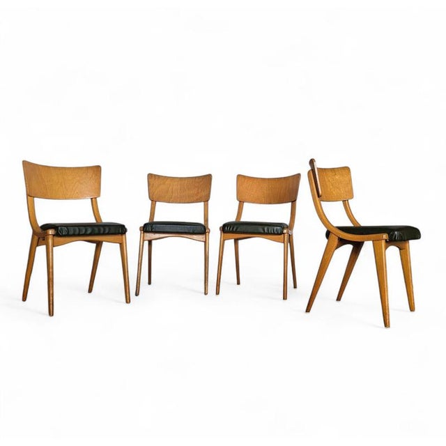 Wooden Benchairs 136 Dining Chairs from Stol Kamnik, Slovenië, 1960s For Sale - Image 15 of 18
