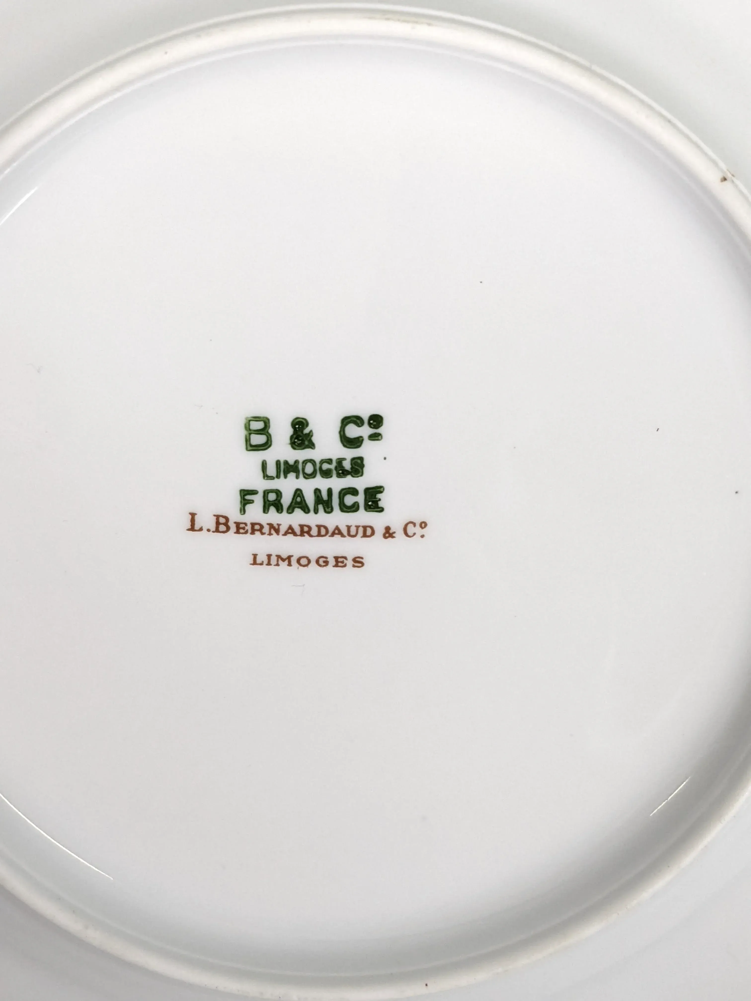  LIMOGES プレート　5枚セット Set of 5 Limoges Porcelain Strawberry Plates | Chairish