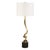 Kenneth Ludwig Chicago Spiraling Cordless Brass Buffet Lamp For Sale - Image 4 of 6