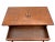 English Vintage Writing Table, Desk, Large Drawer, Checkerboard Inlay, Sheraton Style For Sale - Image 3 of 12