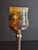 1990s Handcrafted Sterling Silver & Iridescent Art Glass Kiddush Cup - "Borei P'ri Hagafen" Blessing - Judaica Gift For Sale - Image 11 of 18