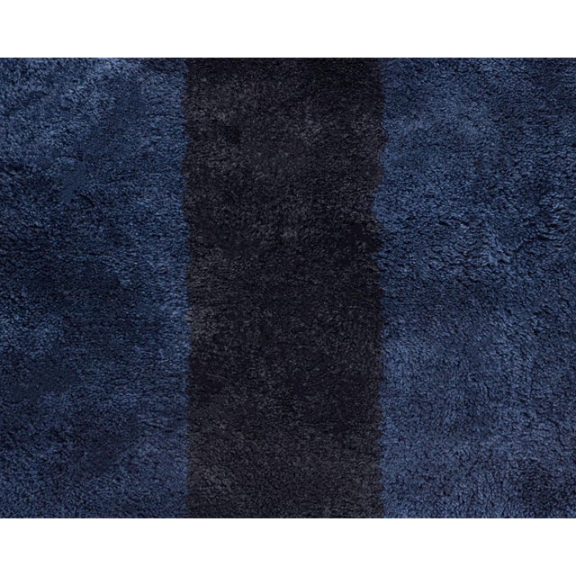 Contemporary Hand-Knotted Wool Rug by Azele Studio For Sale - Image 3 of 9