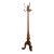 Early 20th Century French Oak and Gilt Metal Hall Tree Coat Rack For Sale