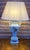 Swan Neck Porcelain Table Lamp with Fabric Shade from Gerold Tettau, 1950s For Sale - Image 11 of 11