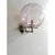 Sculptural Pink Pulegoso Murano Glass Wall Sconces by Simoeng, Set of 2 For Sale - Image 4 of 9