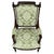 19th Century French Walnut Open Armchair For Sale - Image 3 of 14