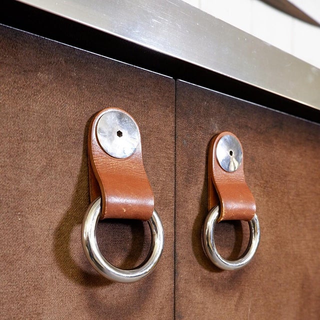 1970s Vintage Modular Sideboard by Guido Faleschini for Hermès, 1970s For Sale - Image 5 of 15