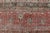 All-Over Floral Design Antique Persian Tabriz Rug in Faded Red & Charcoal Tones For Sale In Atlanta - Image 6 of 15