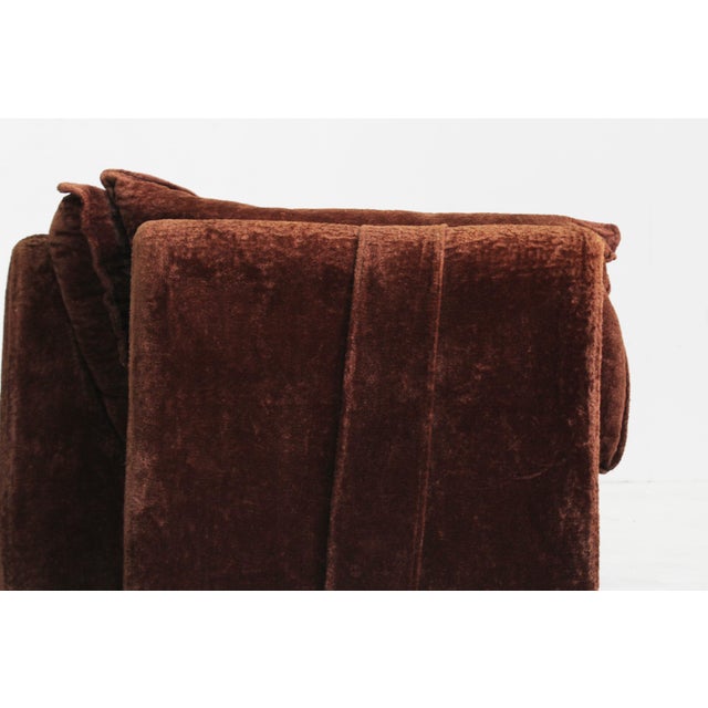 Vintage Italian Brown Lounge Chair, 1970s For Sale - Image 11 of 13