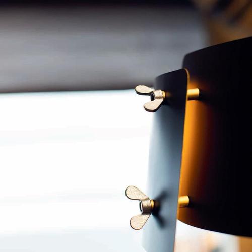 Glipa Flush Mount in Black Brass by Jesper Ståhl for Konsthantverk For Sale - Image 11 of 12