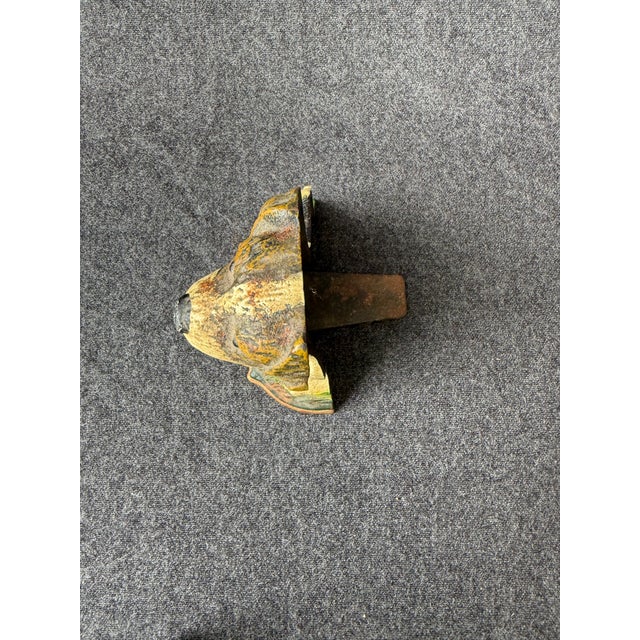 Vintage Cast Iron Terrier Puppy Dog Doorstop For Sale - Image 14 of 15
