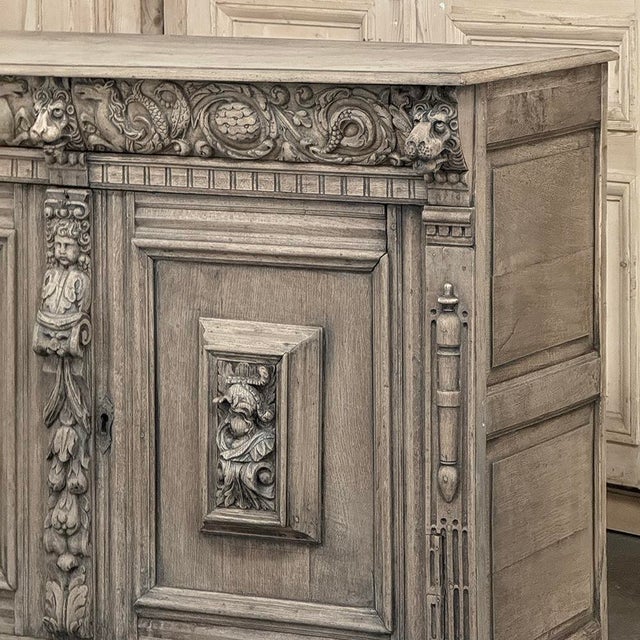 18th Century Flemish Renaissance Buffet For Sale In Dallas - Image 6 of 12