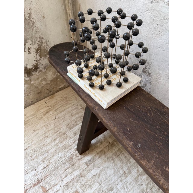 Oak Farm Bench, 1950s For Sale - Image 15 of 18